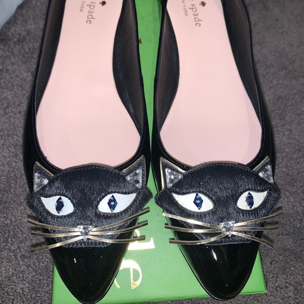 Brand new no box kate spade mouse flats